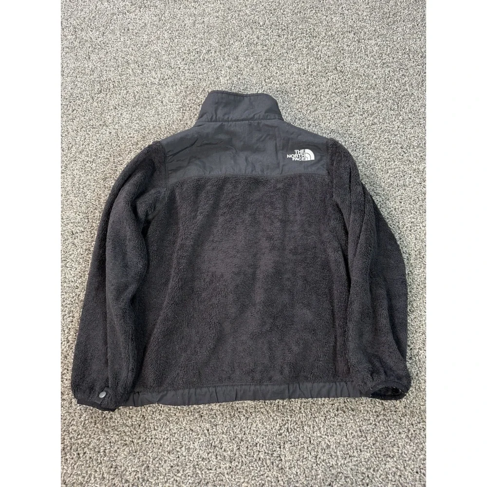 The North Face Denali Fleece Jacket Girls Size Medium Black Full Zip